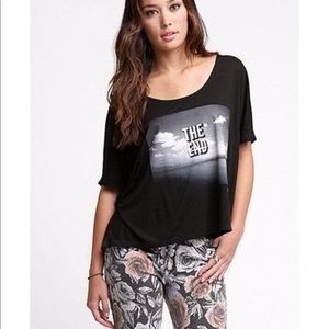 RVCA The End graphic tee